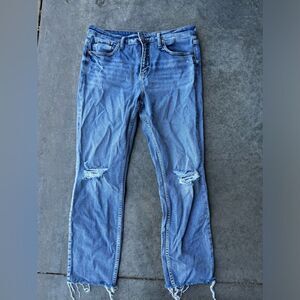 WOMENS SILVER JEANS SIZE 29